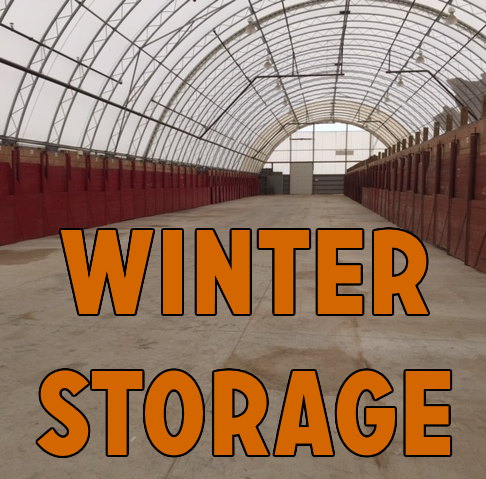 Indoor Storage on Gravel - $22/linear foot