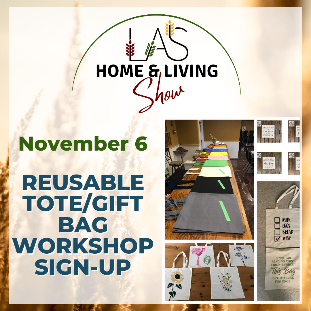 Reusable Tote/Gift Bag Making Workshop