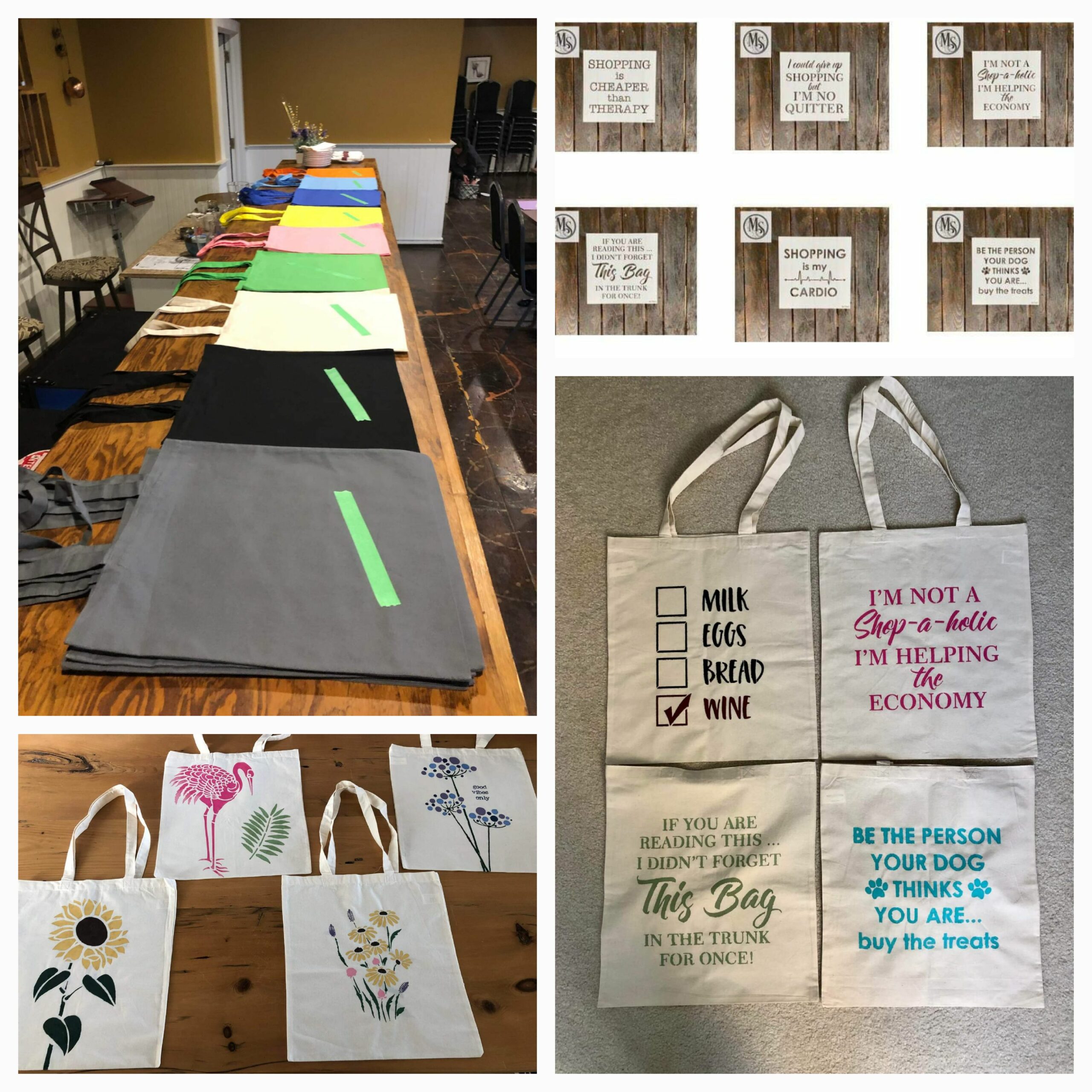 Reusable Tote/Gift Bag Making Workshop - Image 2